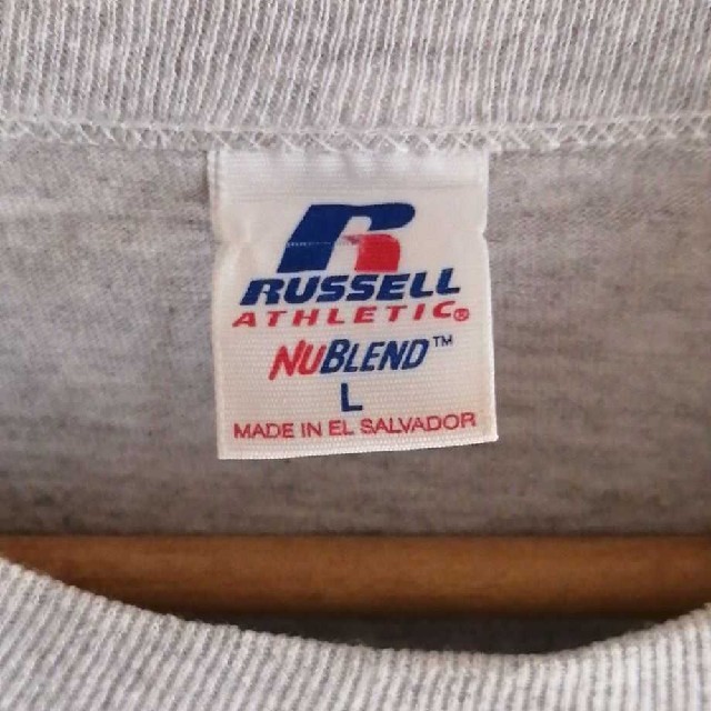 Champion(チャンピオン)の90s Russell ベースボール Tシャツ ナンバリング メンズのトップス(Tシャツ/カットソー(半袖/袖なし))の商品写真