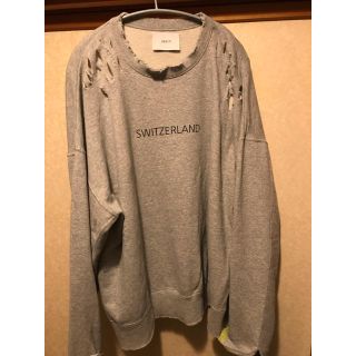 ワンエルディーケーセレクト(1LDK SELECT)のstein 19ss OVERSIZED REBUILD SWEAT(スウェット)