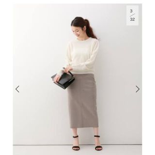 スピックアンドスパン(Spick & Span)のSpick and Span フェイクスエードストレッチ　ブランシュ様専用(ロングスカート)