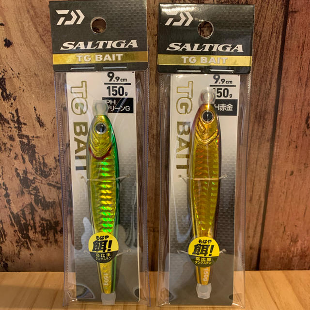 Daiwa ダイワ ソルティガ  TGベイト 120g 3本セット A1