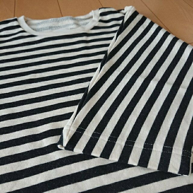 REVOLVER(リボルバー)のREVOLVER ボーダー五分袖 Tシャツ メンズのトップス(Tシャツ/カットソー(半袖/袖なし))の商品写真