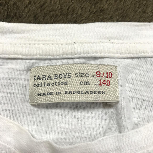 ZARA KIDS(ザラキッズ)のZARA  BOYS  Tシャツ キッズ/ベビー/マタニティのキッズ服男の子用(90cm~)(Tシャツ/カットソー)の商品写真