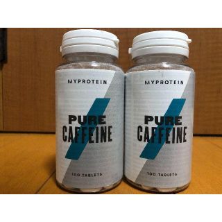 マイプロテイン(MYPROTEIN)のマイプロテイン ピュアカフェイン 100粒 2本セット(その他)