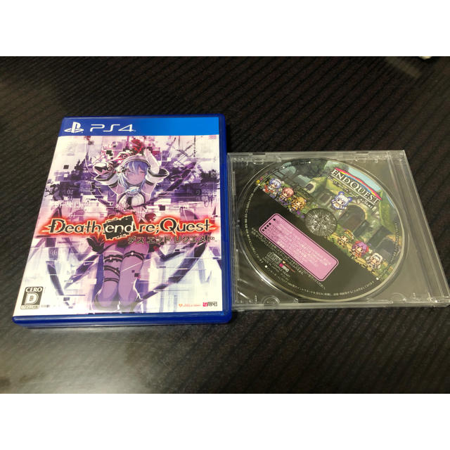 PlayStation4(プレイステーション4)のDeath end re；Quest  デスエンドリクエスト　PS4 エンタメ/ホビーのゲームソフト/ゲーム機本体(家庭用ゲームソフト)の商品写真