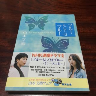 カドカワショテン(角川書店)の山本文緒 「ブルーもしくはブルー」(文学/小説)