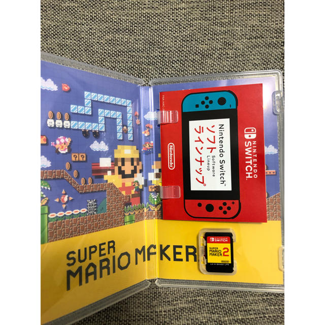 Nintendo Switch(ニンテンドースイッチ)のスーパーマリオメーカー2 エンタメ/ホビーのゲームソフト/ゲーム機本体(携帯用ゲームソフト)の商品写真