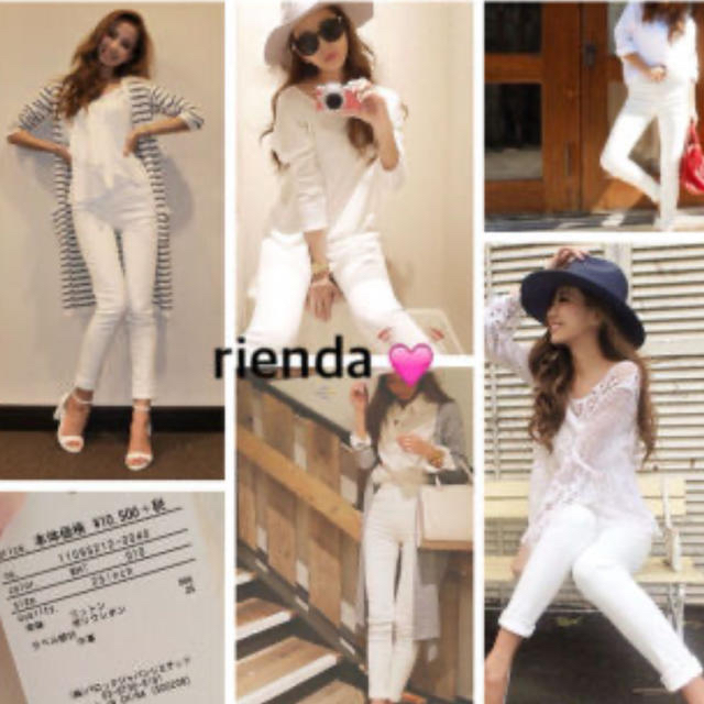 rienda(リエンダ)の★新品未使用★ rienda 美 Line Denim レディースのパンツ(デニム/ジーンズ)の商品写真