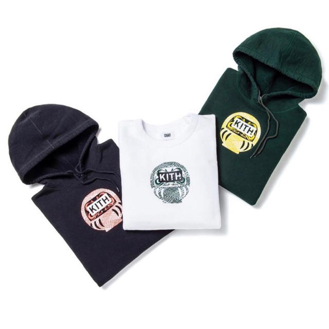 いいね不要〗KITH×KRINKコラボパーカー ブラック Lサイズ