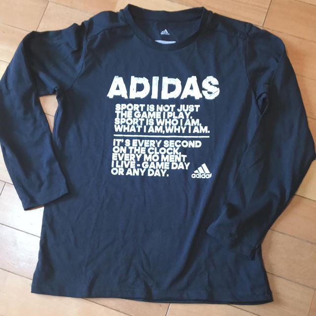 adidas(アディダス)のオレンジ様専用 アディダス ロンＴ キッズ/ベビー/マタニティのキッズ服男の子用(90cm~)(Tシャツ/カットソー)の商品写真