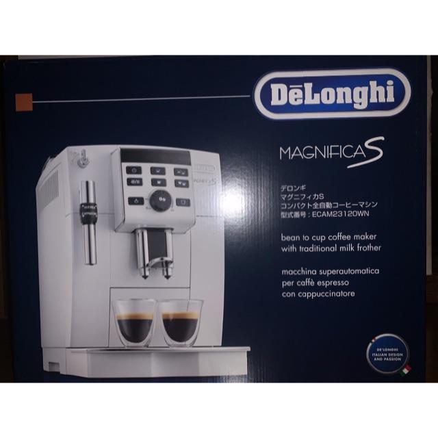 新品未使用未開封】デロンギ マグニフィカS 全自動コーヒーメーカー 新品未使用未開封】デロンギ マグニフィカS 全自動コーヒーメーカー