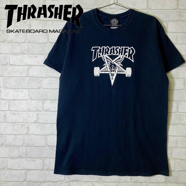 THRASHER スラッシャー✴️Tシャツ　スケープゴート　スケート　ストリート