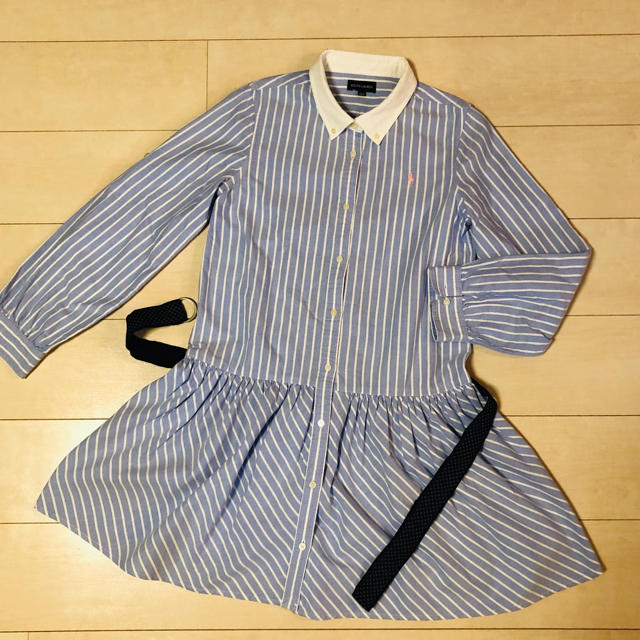 Ralph Lauren(ラルフローレン)のラルフローレン　キッズワンピース160 キッズ/ベビー/マタニティのキッズ服女の子用(90cm~)(ワンピース)の商品写真