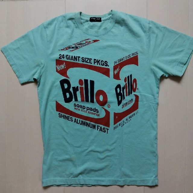 UNIQLO(ユニクロ)のUNIQLO Andy Warhol　Tシャツ　Brillo メンズのトップス(Tシャツ/カットソー(半袖/袖なし))の商品写真