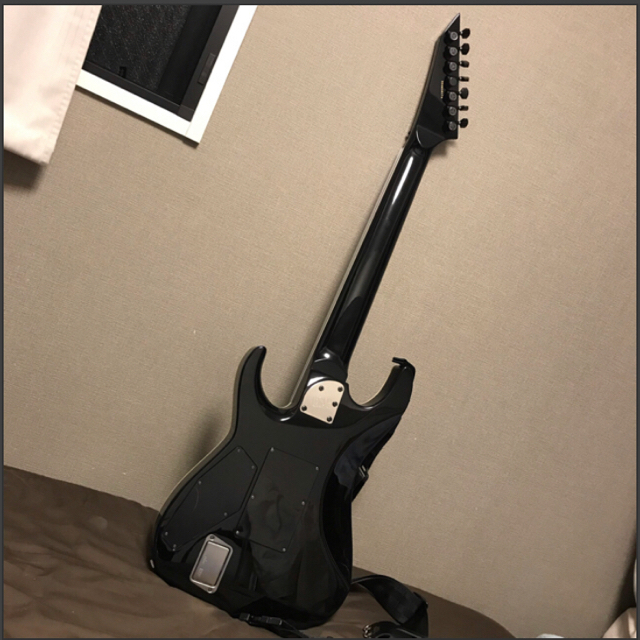 ESP(イーエスピー)のESP e-Ⅱ M-Ⅱ SEVEN (BK)  楽器のギター(エレキギター)の商品写真