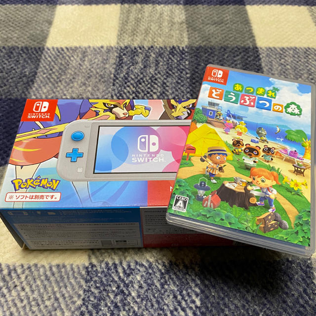 Nintendo Switch lite & どうぶつの森　セット　超美品