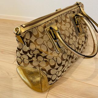 コーチ(COACH)のcoach コーチ　トートバッグ　ボストンバッグ(トートバッグ)