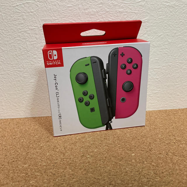 ジョイコン新品 Joy-Con(L) ネオングリーン／(R) ネオンピンク Switch