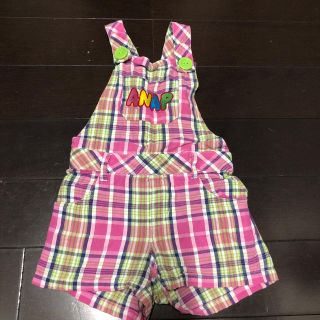 アナップキッズ(ANAP Kids)のるぴら様専用　anapkid's サロペット(ワンピース)