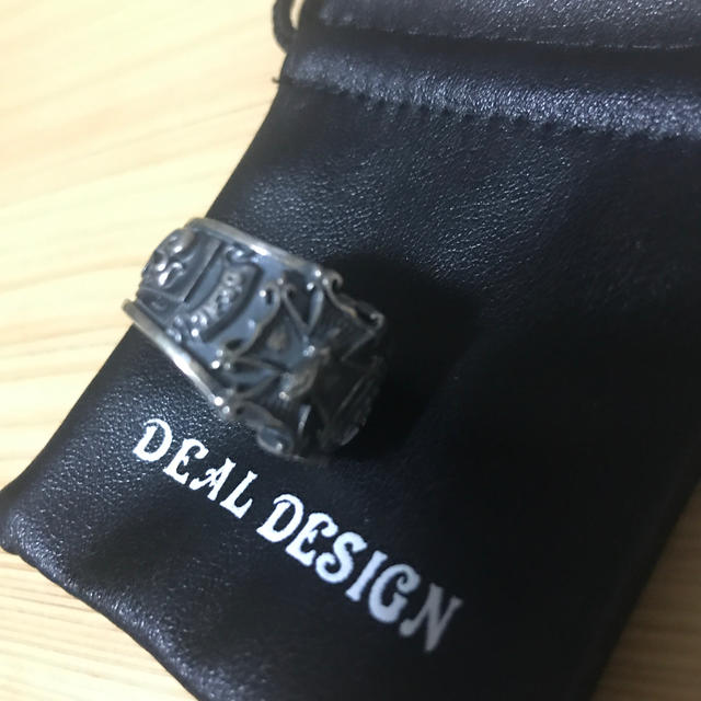 DEAL DESIGN(ディールデザイン)のディールデザイン　ポーカークロスリング メンズのアクセサリー(リング(指輪))の商品写真