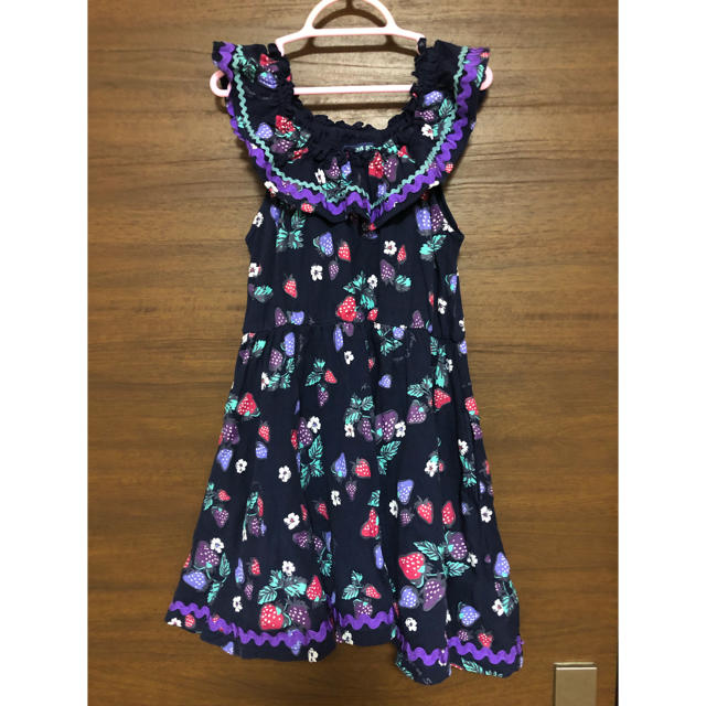 ANNA SUI mini(アナスイミニ)のANNA SUI mini アナスイミニ  ワンピース　120 キッズ/ベビー/マタニティのキッズ服女の子用(90cm~)(ワンピース)の商品写真