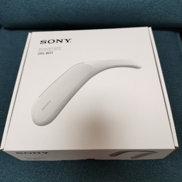 ヘッドフォン/イヤフォンSONY ウェアラブルネックスピーカー　SRS-WS1　新品未使用品