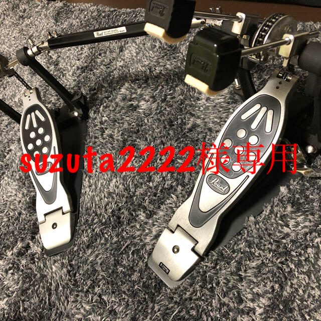 Pearl】シングルチェーン ツインペダル【P-122TW】 【ファッション通販