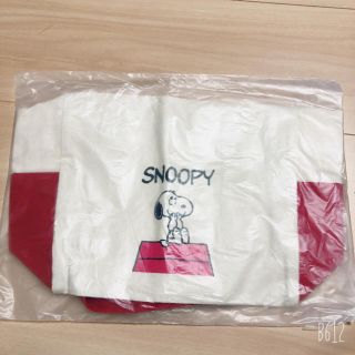 スヌーピー(SNOOPY)の【新品未使用】SNOOPY(スヌーピー)コットン トートバッグ　ノベルティ(トートバッグ)