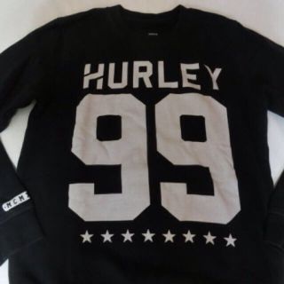 ハーレー(Hurley)のhurley裏起毛トレーナーUS Ｌ黒(スウェット)