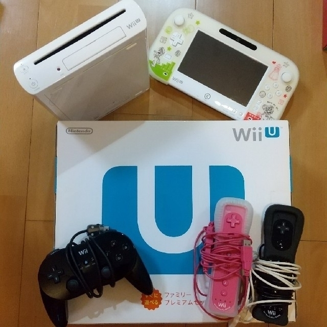 激安卸売り販売 dekosan様専用WiiU+コントローラーPro+電池いりま線+