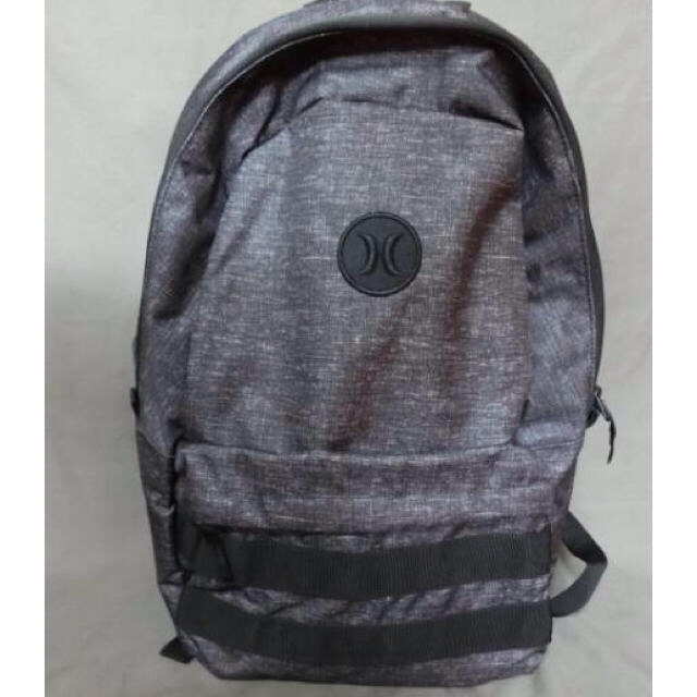 Hurley(ハーレー)のUSA購入 hurleyバックパック黒杢 メンズのバッグ(バッグパック/リュック)の商品写真