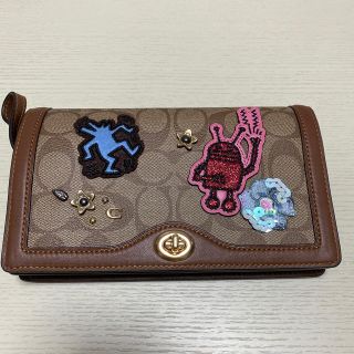 コーチ(COACH)のCOACHのお財布ショルダー(ショルダーバッグ)