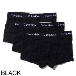 カルバンクライン(Calvin Klein)のカルバンクライン Calvin Klein ボクサーパンツ 3枚セット　ブラック(ボクサーパンツ)