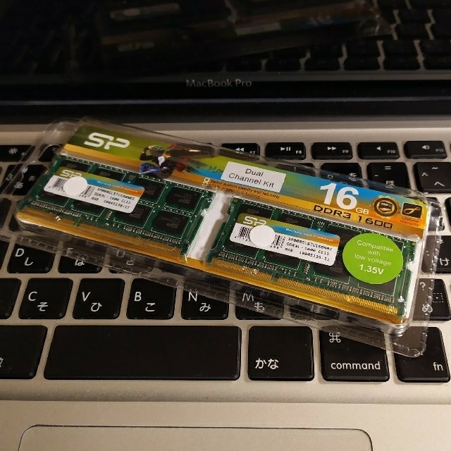 ｚ1188さま専用　MacBook pro 用メモリ　ddr3 16GB