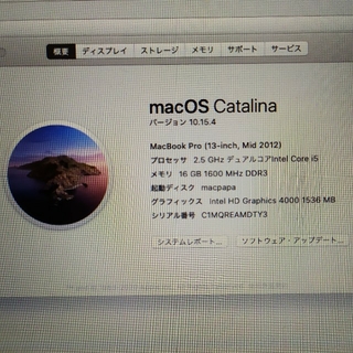 ｚ1188さま専用　MacBook pro 用メモリ　ddr3 16GB