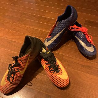 ナイキ(NIKE)のNIKE サッカースパイク 27.5 二足組(シューズ)