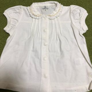 クミキョク(kumikyoku（組曲）)の新品未使用　女の子組曲　Tシャツブラウス80(シャツ/カットソー)