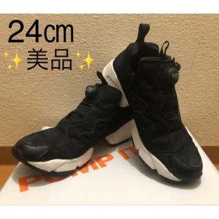 リーボック(Reebok)のReebok ポンプフューリー ブラック INSTAPUMP FURY(スニーカー)