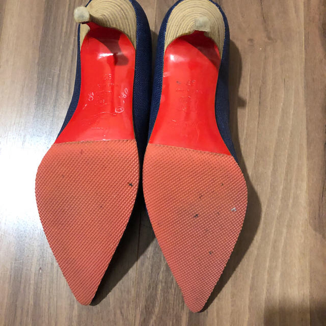 MORE SALE❗️Christian Louboutin リネン パンプス