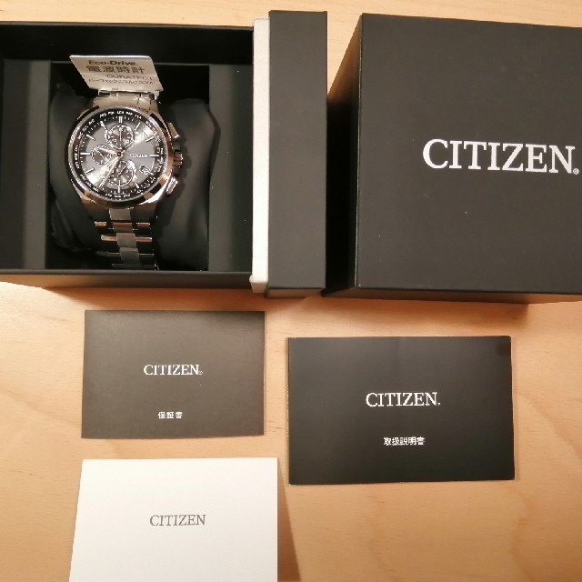 CITIZEN(シチズン)の【クーちゃん様専】【新品】シチズン アテッサ AT8040-57E ATTESA メンズの時計(腕時計(アナログ))の商品写真