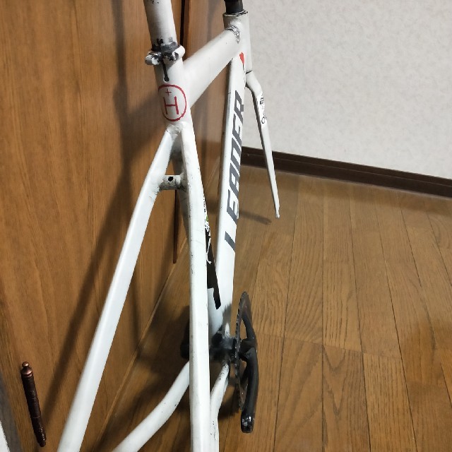 自転車リーダーバイク LEADER 721 （XS）フレーム　カーボンシートポスト