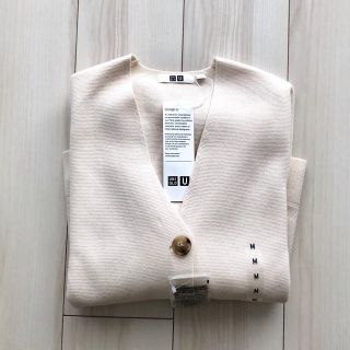 ユニクロ(UNIQLO)のuniqlo＊ミラノリブショートVネックカーディガン (カーディガン)