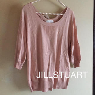 ジルスチュアート(JILLSTUART)のJILLSTUART♡5分袖薄手ニット(カットソー(長袖/七分))