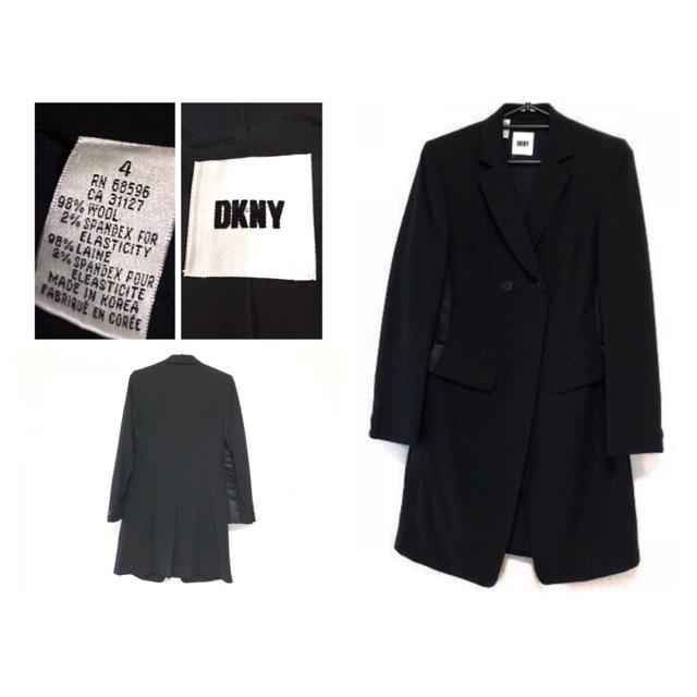 90s DKNY Tuxedo jacket ダナキャラン テーラード 黒