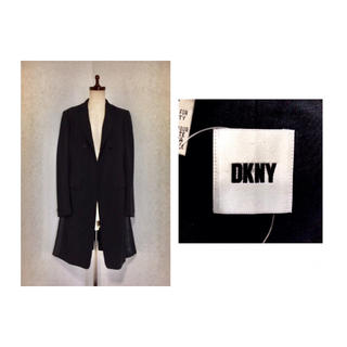 90s DKNY Tuxedo jacket ダナキャラン テーラード 黒(テーラードジャケット)