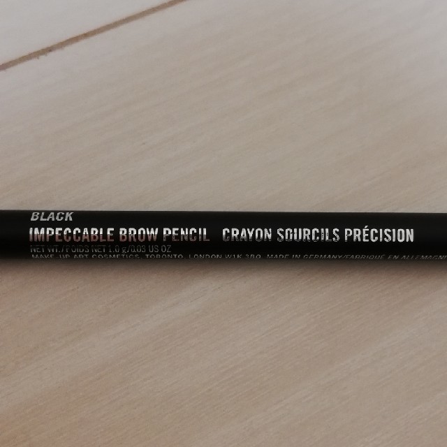 MAC(マック)の(未使用)MAC   IMPECCABLE  BROW   PENCIL コスメ/美容のベースメイク/化粧品(アイブロウペンシル)の商品写真