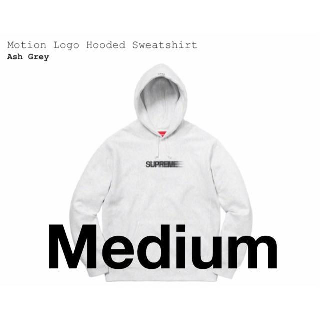 メンズ【M】Supreme Motion Logo Hooded Sweatshirt