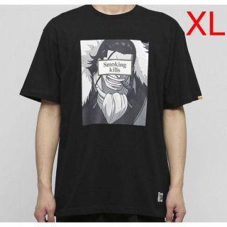 ヴァンキッシュ(VANQUISH)の新品 FR2 ONE PIECE クロコダイル Tシャツ XLサイズ 黒(Tシャツ/カットソー(半袖/袖なし))