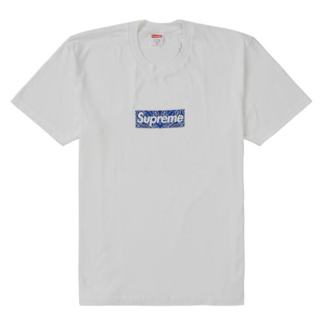 Supreme Bandana Box Logo Tee White M