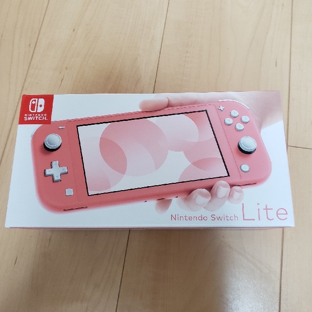 Nintendo Switch - Nintendo Switch Lite コーラル ピンク スイッチ ライトの通販 by キロ's