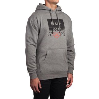 ハフ(HUF)の新品 HUF Stoops 84 pullover / gray M L (パーカー)